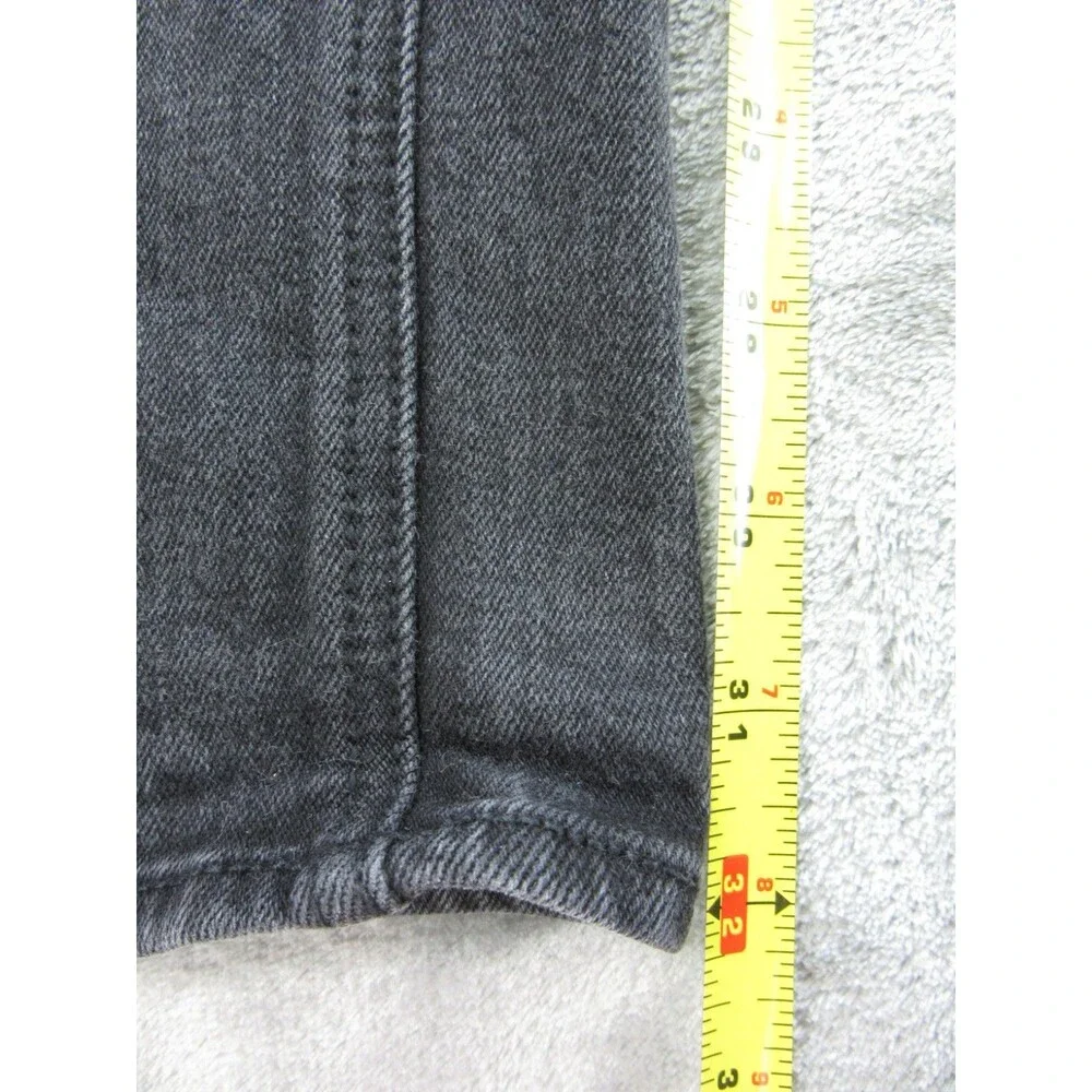 J. Crew Mercantile Flex Jeans Men's 32x34 (Actual 31x32) Black Straight Leg